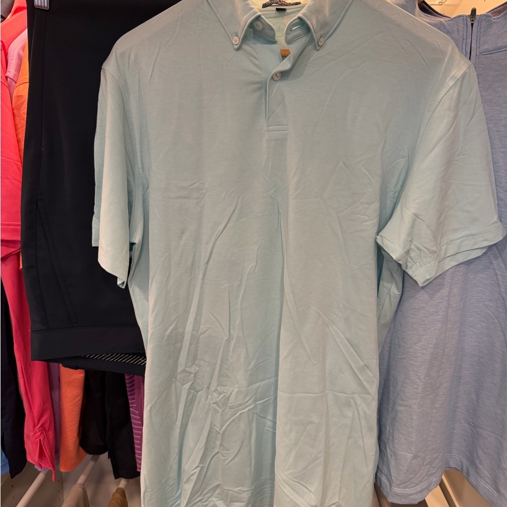 Peter Millar Sky Blue Polo Shirt